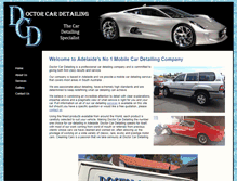 Tablet Screenshot of doctorcardetailing.com.au